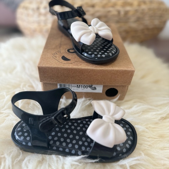 Mini Melissa Mar Sandal Princess Size 10 US - Picture 2 of 6